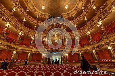 Cuvillies Theater - Munich, Germany Editorial Stock Photo