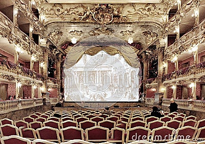 Cuvillies Theatre, Munich Editorial Stock Photo