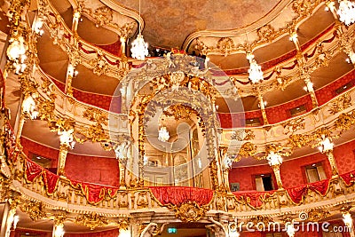 Cuvillies Theatre, Munich, Germany Editorial Stock Photo