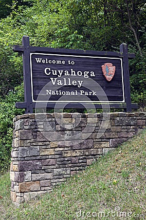 Cuyahoga Valley National Park Editorial Stock Photo