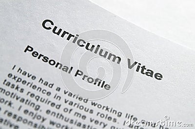 What is a resume cv title