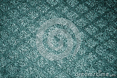 Cyan color textile carpwt patttern Stock Photo