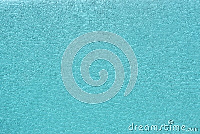 Cyan leather texture Stock Photo