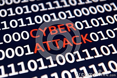 Cyber Attack Stock Photo