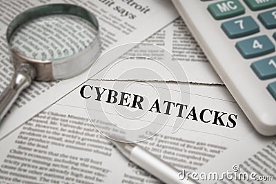 Cyber attacks analysis Stock Photo
