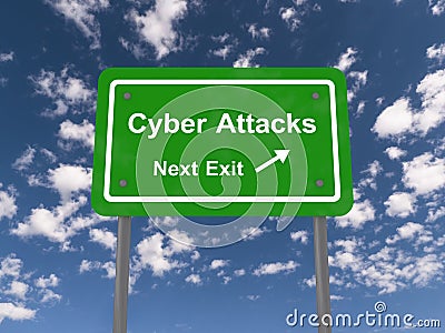 Cyber attacks Stock Photo