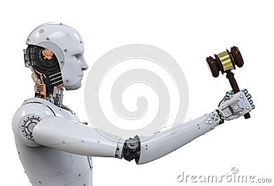 Cyber law concept Stock Photo