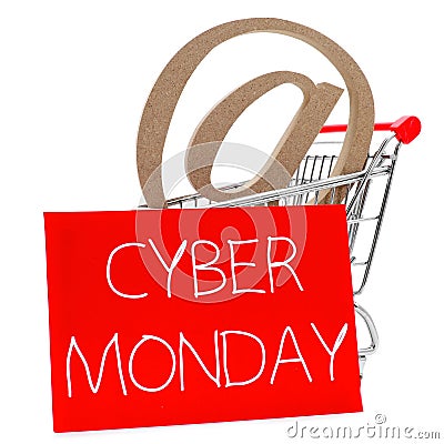 Cyber monday Stock Photo