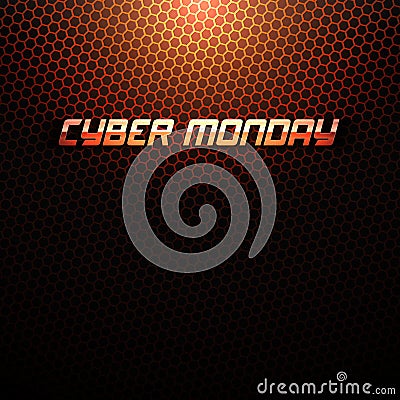 Cyber Monday Vector Background Vector Illustration