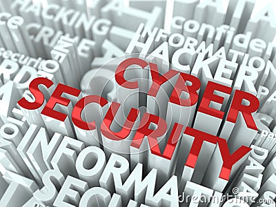 Cyber Security Concept. Stock Photo