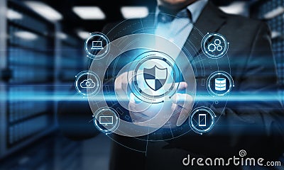 Cyber Security Data Protection Business Technology Privacy concept Stock Photo