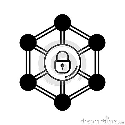 Cyber security Vector Icon which can easily modify or edit Vector Illustration