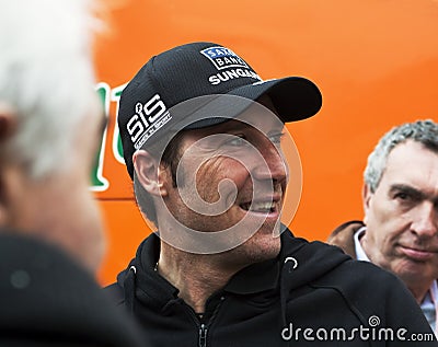 Cycle race from Milano to San Remo Editorial Stock Photo