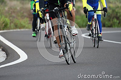 Cycling competition Stock Photo