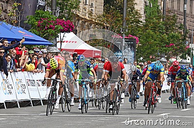 Cycling: Horizon Park Race Maidan in Kyiv, Ukraine Editorial Stock Photo