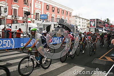 Cycling race Editorial Stock Photo