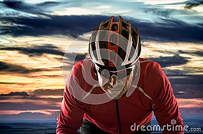 Cyclist Stock Photo