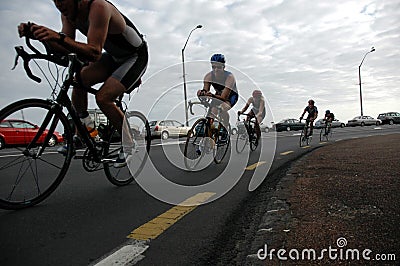Cyclist Stock Photo