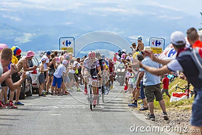 The Cyclist Bauke Mollema- Tour de France 2017 Editorial Stock Photo