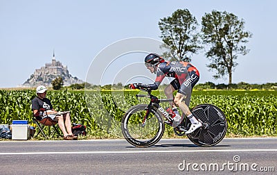The Cyclist Brent Bookwalter Editorial Stock Photo