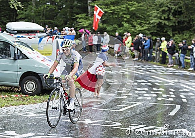 The Cyclist Christian Meier Editorial Stock Photo