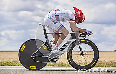 The Cyclist Denis Menchov Editorial Stock Photo