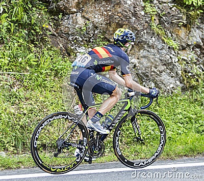 The Cyclist Jon Izagirre Insausti Editorial Stock Photo