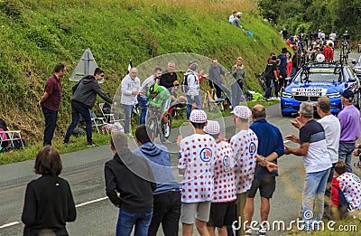 The Cyclist Mark Cavendis - Le Tour de France 2021 Editorial Stock Photo