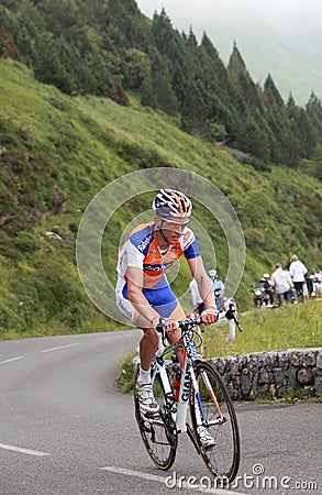 The cyclist Mollema Bauke Editorial Stock Photo