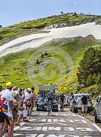 The Cyclist Peter Velits Editorial Stock Photo