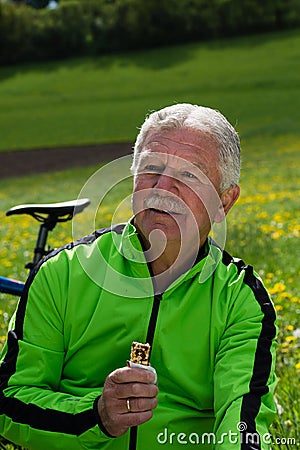 Cyclist Stock Photo