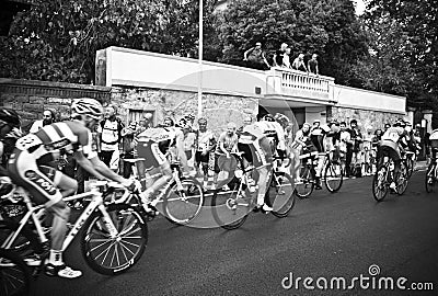 Cyclists competition Editorial Stock Photo