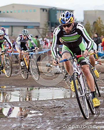 Cyclo-cross National Championship - Elite Men Editorial Stock Photo