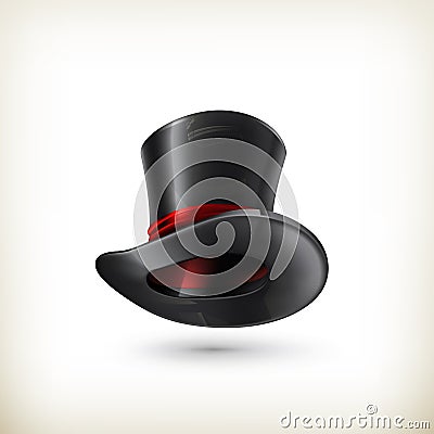 Cylinder hat Vector Illustration