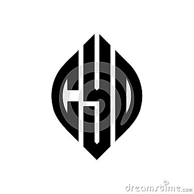 CYO circle letter logo design with circle and ellipse shape. CYO ellipse letters with typographic style. The three initials form a Vector Illustration