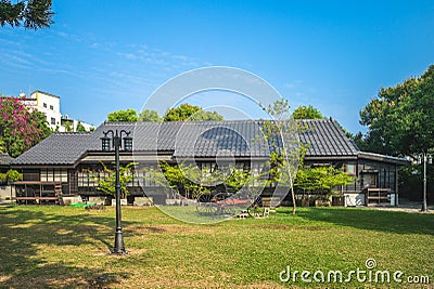 Cypress Forest Life Village in chiayi, taiwan Stock Photo