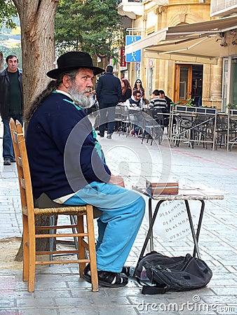 Cypriot man Editorial Stock Photo