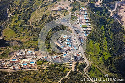 Cyprus aerial photography Stock Photo
