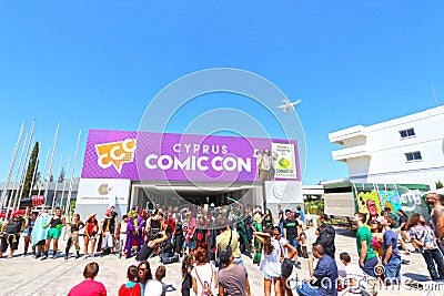 Cyprus Comic Con 2015 Editorial Stock Photo
