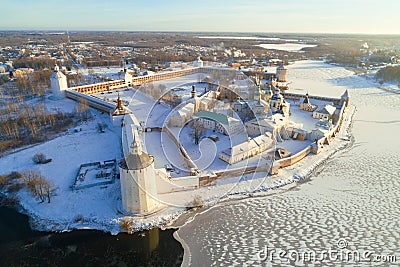 Cyrillo-Belozersky monastery. Vologda region Stock Photo