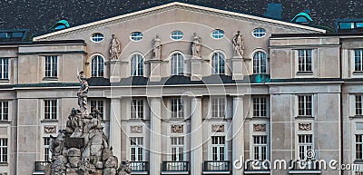 Czech, Brno city architecture, part of the monument. Part of the Stock Photo