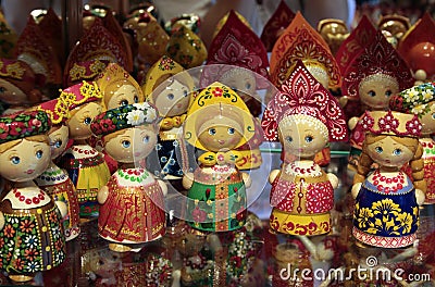 Czech dolls Stock Photo