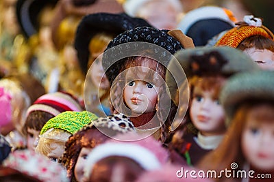 Czech dolls Stock Photo