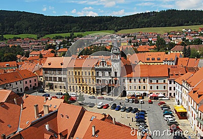 Czech republic, Prachatice Stock Photo