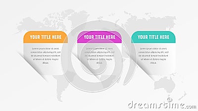 3D Abstract Shape Timeline Infographic Vector Template for Business Stock Photo