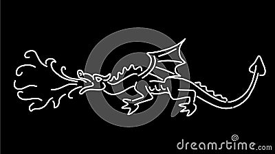 Dragon Breathing Fire Neon Sign 2D Animation Stock Footage - Video of monster, motion: 159437872 Dragon Breathing Fire Neon Sign 2D Animation Stock Footage - Video of monster, motion: 159437872