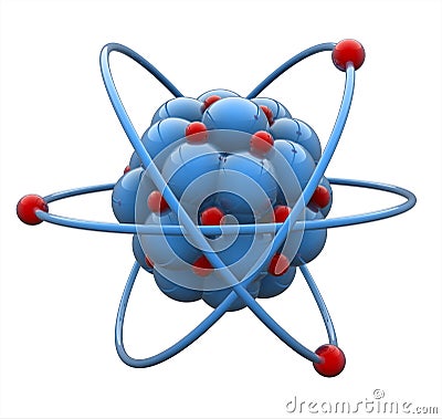 Atom Molecule Stock Photo