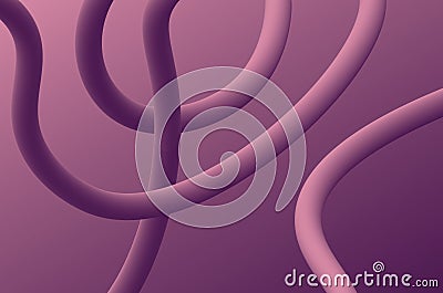 3D Blend Ligth Purple Vector art Design Vector Illustration