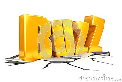 3d buzz concept Stock Photo