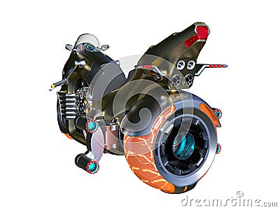 Hover bike Stock Photo